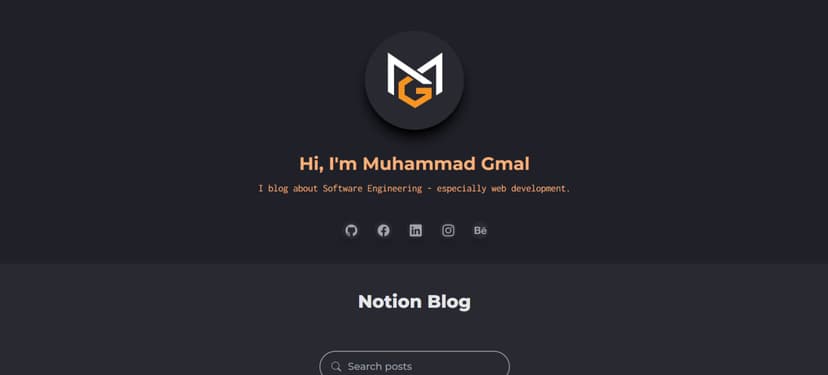 Notion-Powered Blog Platform